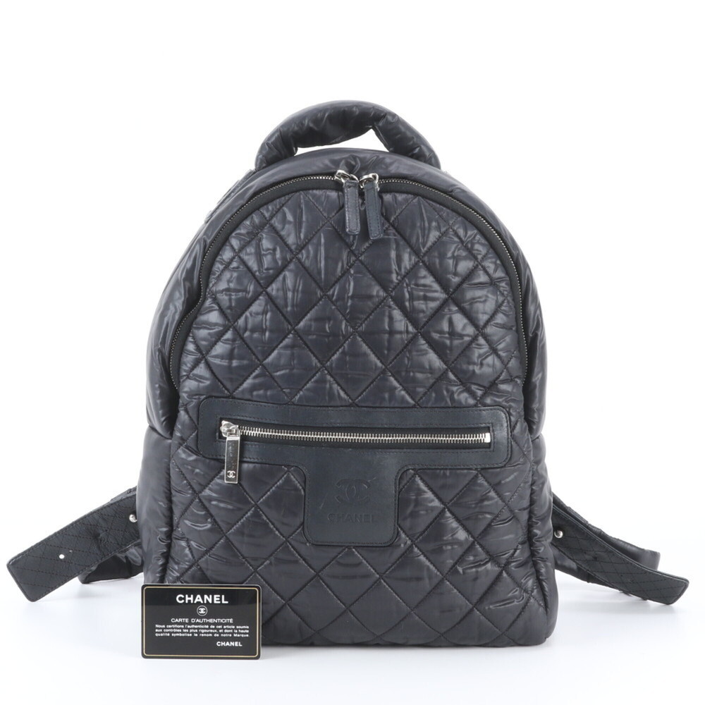 Chanel Coco Cocoon Leather Nylon Backpack for Women, with Guarantee and Seria...